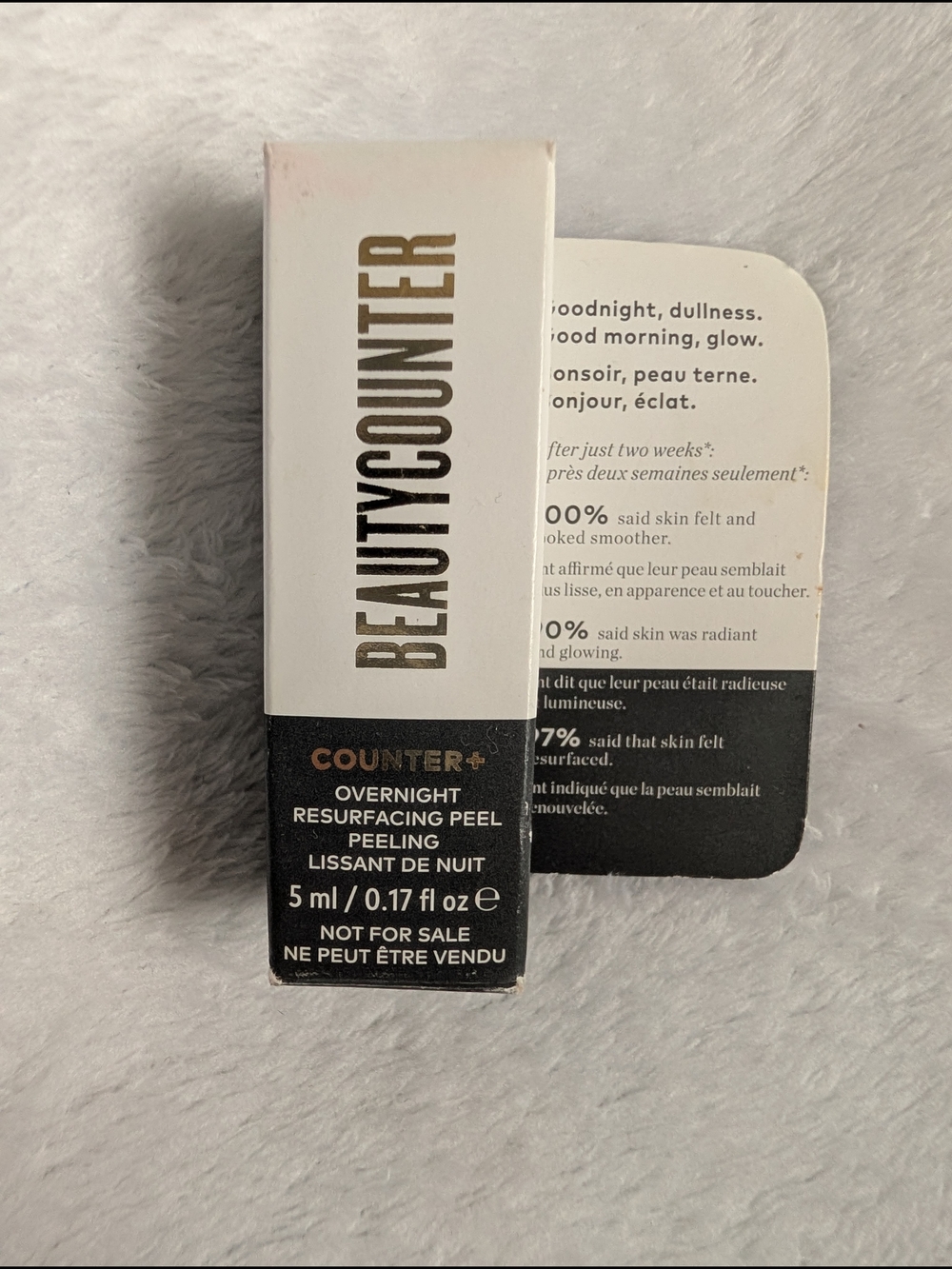 BEAUTYCOUNTER Counter+ Overnight Resurfacing Peel -5ml 0.17fl Oz NIB